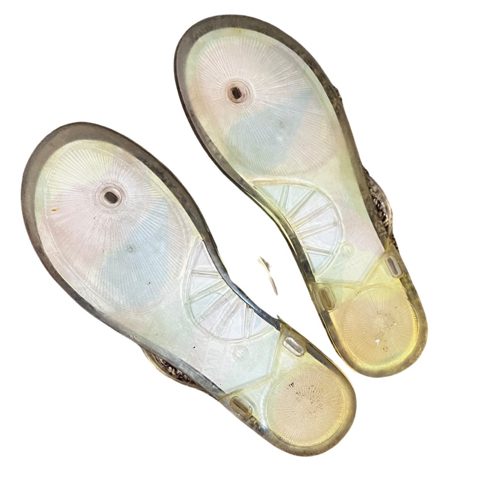 Lilly Pulitzer Sandals Flip Flop Floral Size 10 - Picture 3 of 7